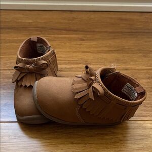 Carter’s Brown Kids Moccasin Shoes/booties